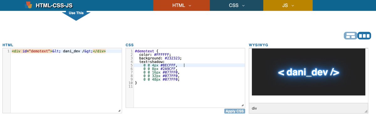 dani__dev's tweet image. Hola 👋 me he encontrado con este recurso para CSS 

👉 html-css-js.com/css/generator/…

Me ha parecido bastante completo 🔥

¿Qué usas tú para generar sombras o estilos visuales en tus proyectos?