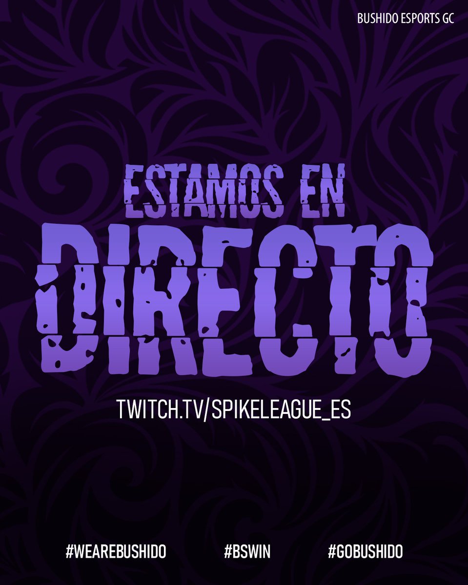 BushidoEU's tweet image. ¡ESTAMOS EN DIRECTO!

Comienza nuestro primer partido de @spikeleague_ES