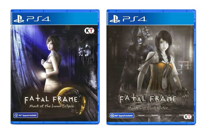 VideoGamesPlus_'s tweet photo. Fatal Frame Maiden of Black Water and Mask of the Lunar Eclipse (Multi-Language Asia Imports) for the PS4 are back in stock at VGP

 👉https://t.co/0XvFROlV8d 

Black: $69.99 / 49.99 USD 
Lunar: $79.99 / 56.99 USD  

- Enjoy Free Shipping when you spend $75 / 55 USD https://t.co/KOK7m9yMIK