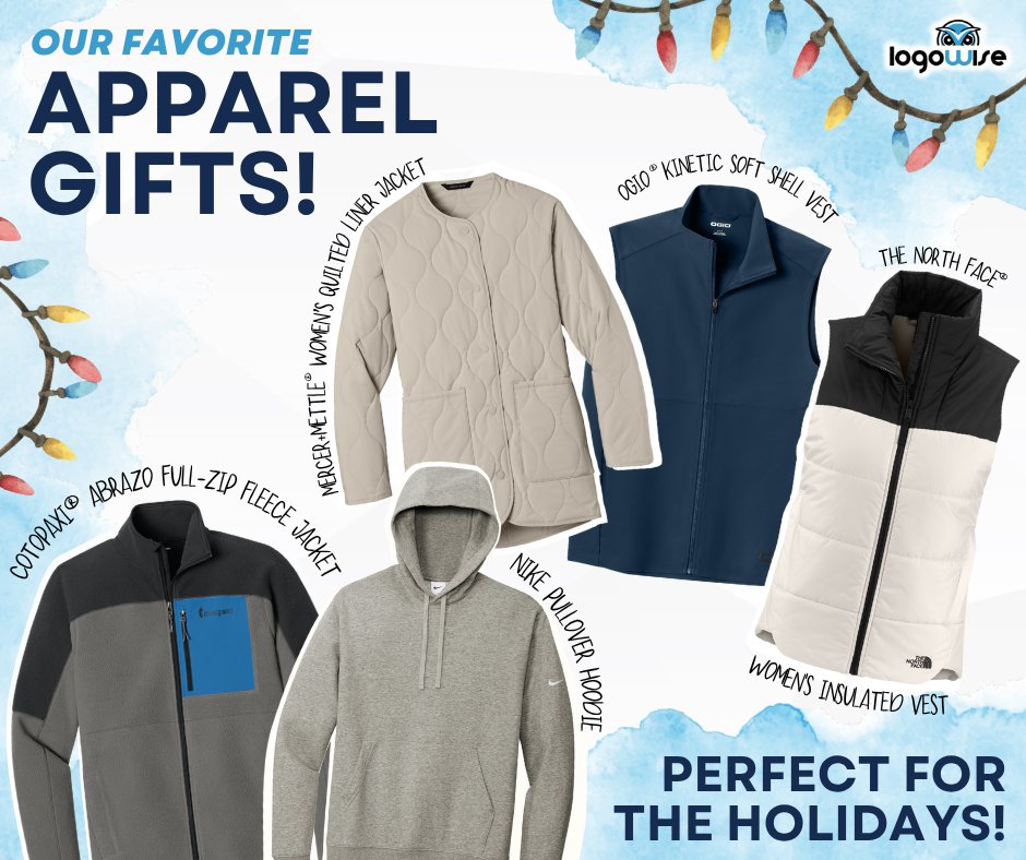 logowise's tweet image. 🎁 Our favorite apparel gifts for the holidays are HERE! 🎁

Check out our top 5 picks — cozy, stylish, and customizable! ✨ Order TODAY to get them in time for the holidays! 🎄❤️

📞 607-238-7991 || ✉️ sales@logowise.com || 🖥️ logowise.com