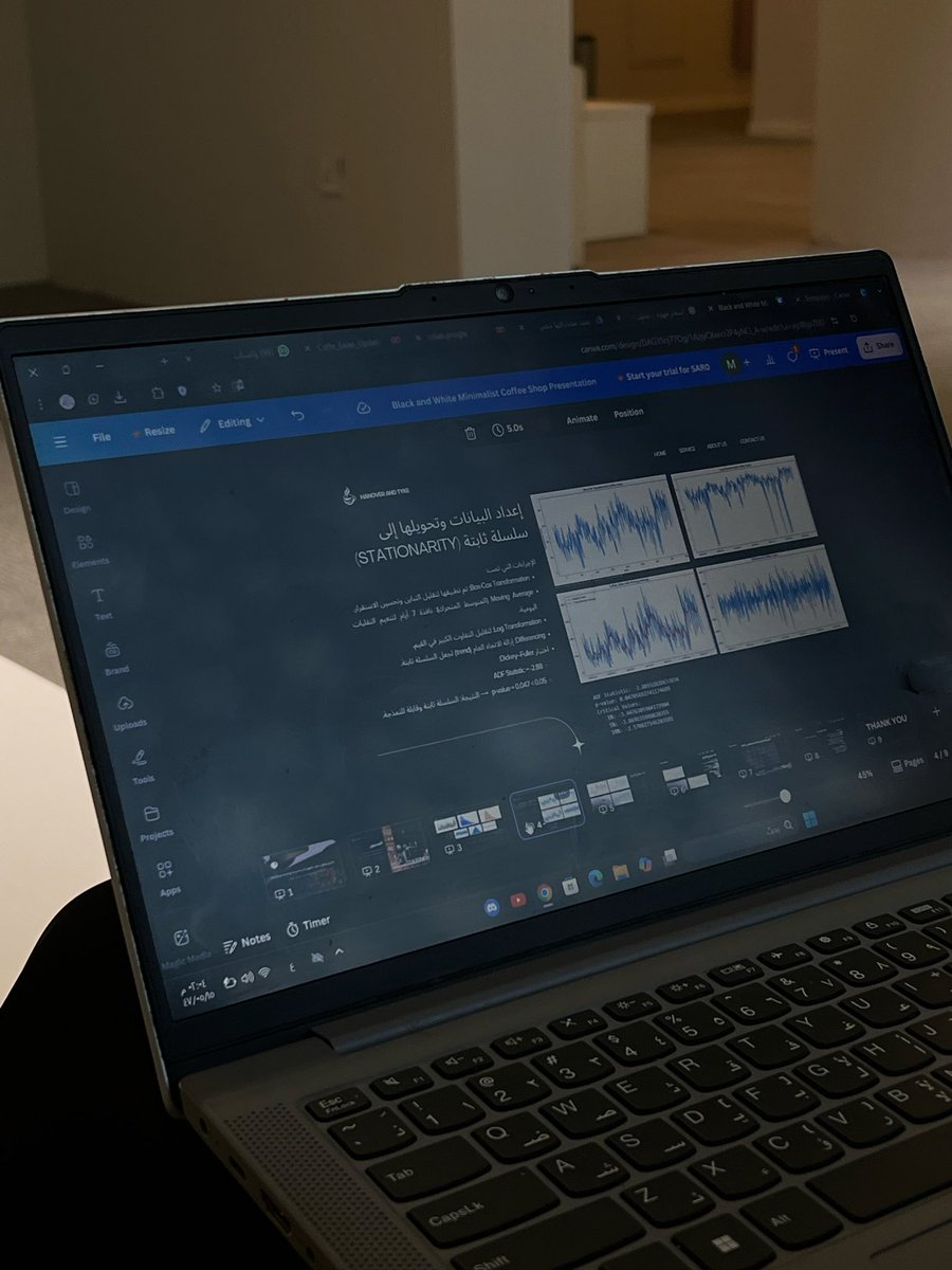 Two weeks at Tuwaiq Academy ✅
Time Series with Python 🐍
 اكتشفت مجال جديد ممتع واللي اخذناه قطره من بحر!

رغم ضغط الأسبوعين إلا إننا قدرنا نوصل الداتا إلى stationarity🎯،
جرّبنا نماذج من الـ #ML و #DL وفاز معنا
#XGBoost 🏆
الأفضل في التنبؤ للبيانات📈
كان تحدي وتعلم بنفس الوقت💪🏻