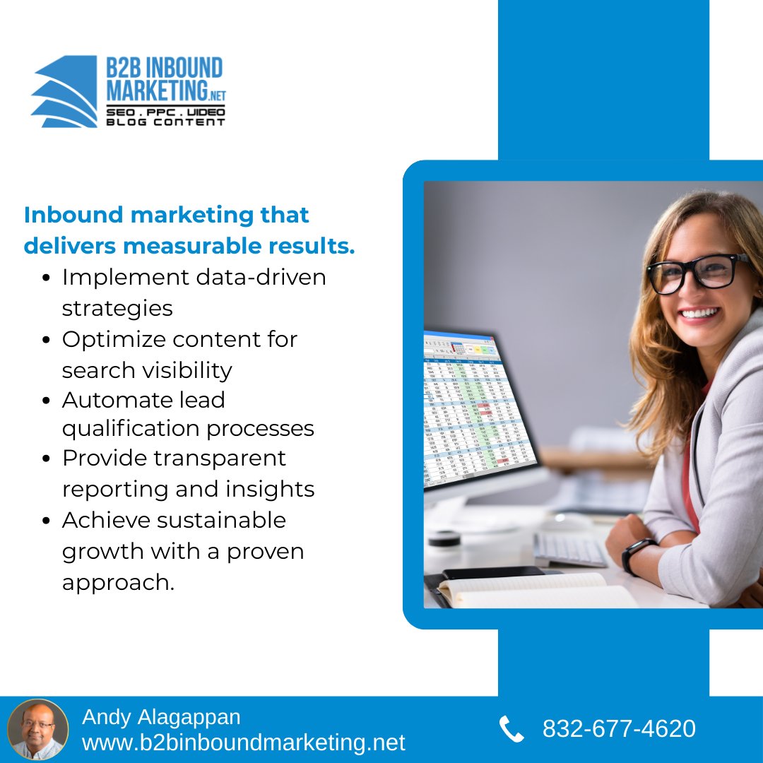 B2Bwebseo's tweet photo. Inbound marketing that delivers measurable results.
Implement data-driven strategies
Optimize content for search visibility
Automate lead qualification processes
Provide transparent reporting and insights
#InboundStrategy #DigitalMarketing #LeadGeneration #InboundGrowth https://t.co/7JNjGY0R0g