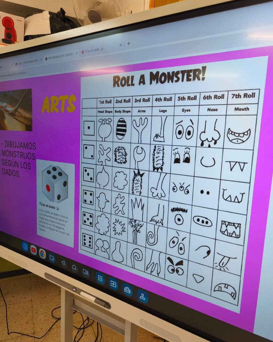MurciaSanPablo's tweet image. 👾🎲 𝐑𝐎𝐋𝐋 𝐀 𝐌𝐎𝐍𝐒𝐓𝐄𝐑!
En el área de Profundización, el alumnado de 1º de Primaria creó sus monstruos 🎲 y les dio vida con 𝑨𝒏𝒊𝒎𝒂𝒕𝒆𝒅 𝑫𝒓𝒂𝒘𝒊𝒏𝒈𝒔 💻✨.
Arte, imaginación y tecnología unidos 🎨💫
👏 𝕎𝕖𝕝𝕝 𝕕𝕠𝕟𝕖!

#rollamonster #learningfun #education