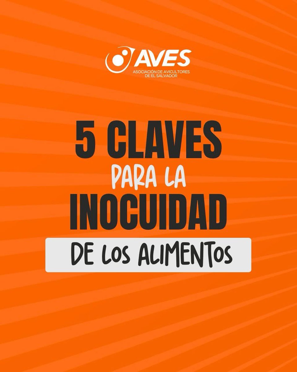 AVESELSALVADOR's tweet photo. Cuidar tu salud y la de tu familia comienza con pequeñas acciones ❤️ https://t.co/pLtrodI1dp