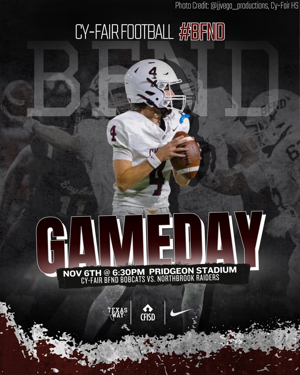 Cy-Fair HS Football tweet media