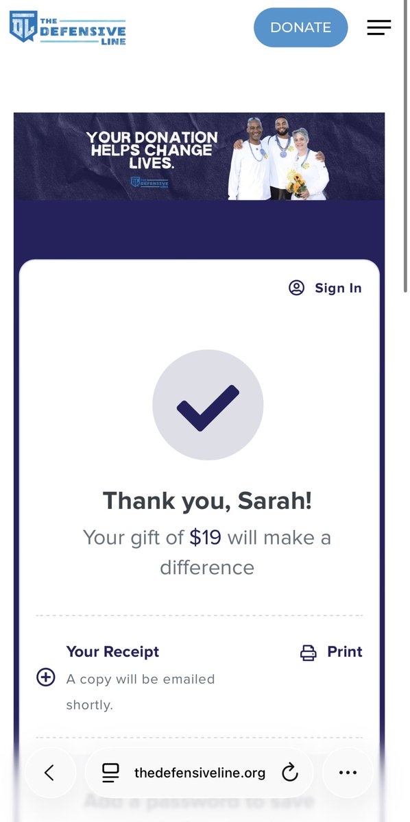 saz_theman's tweet photo. in honor of marshawn kneeland i’m starting a donation chain to solomon thomas’ charity. i encourage you to look into what they do, as it could never all fit in a tweet

i’m donating $19 and asking @emilyjobot @cantergrovegal @notB0bR055 to donate and tag 3 people to keep it going https://t.co/V09BK7ZPJJ