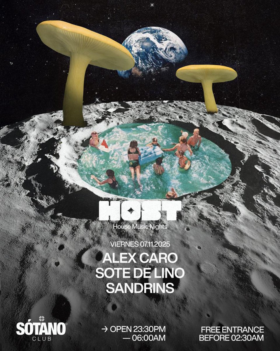 This Friday, 07.11 
> Host X Sótano Club <