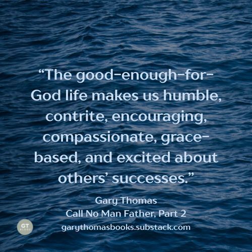 garyLthomas's tweet image. “The pursuit of earthly acclaim does more than compromise us; it contaminates and even corrupts us. It makes us judgmental, proud, angry and combative.” 

“The good-enough-for-God life makes us humble, contrite, encouraging, compassionate, grace-based, and excited about others’…