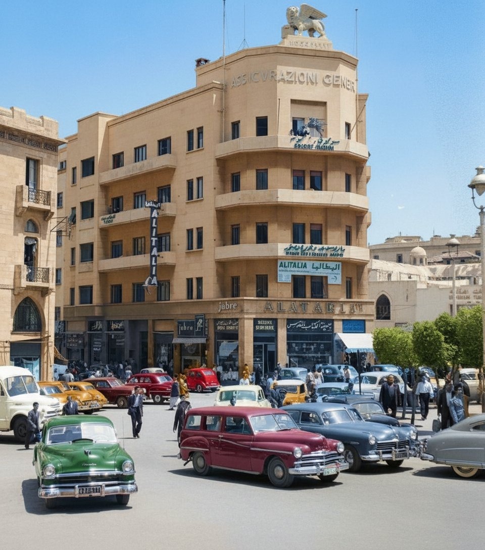 Beirut - Nejmeh Square 1952
بيروت - ساحة النجمة ١٩٥٢
Old Beirut