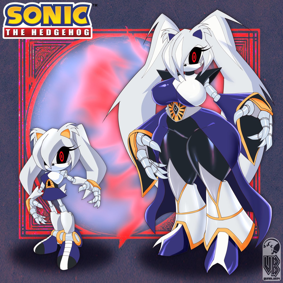 Metal and NEO Pearl. Sonic oc from awhile ago. #sonic #OC