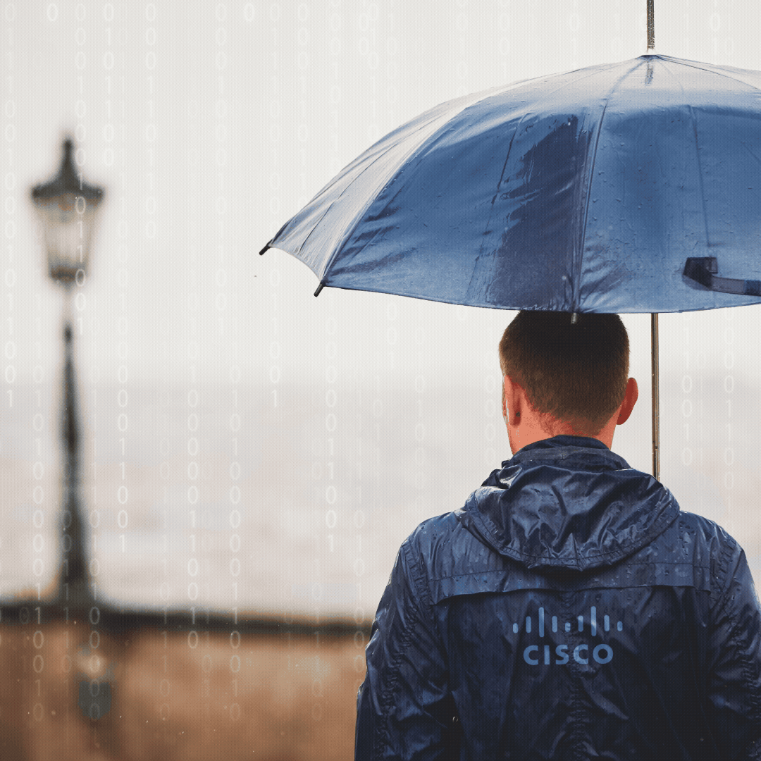 CiscoUmbrella's tweet photo. Be protected from "rainy days." Cisco Umbrella provides the strength to protect your organization with the simplicity to allow you to stay focused on what matters most.

Learn more: https://t.co/Xw26bTMp1S https://t.co/we0dDkHaqe