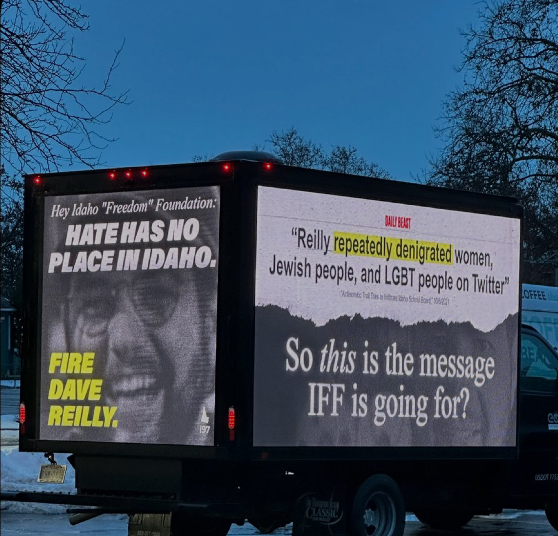 Lmao, they did this to me too!

If people aren’t paying to have your face on box-trucks to sit outside of think tanks, are you even moving the needle?