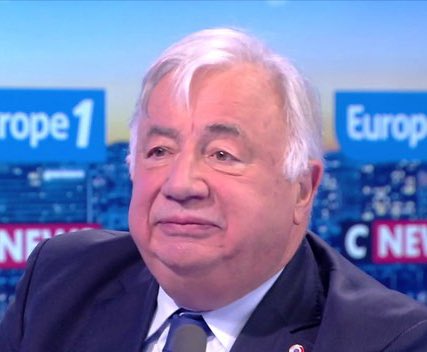 ⚡️🇫🇷FLASH - Gérard #Larcher ne veut pas entendre parler de l’interdiction de l’#alcool dans les buvettes du Parlement. (itw CNews)