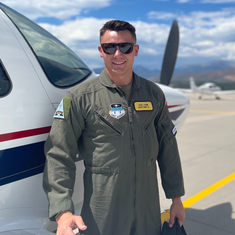 NYIslanders's tweet photo. "There's no better organization than the U.S. military, it's professional, it's life-changing. They teach you respect, they teach you discipline, they teach you resiliency and grit."

Meet Luke Rowe, @AHLIslanders Defenseman &amp; Future Drone Pilot for the United States Air Force.