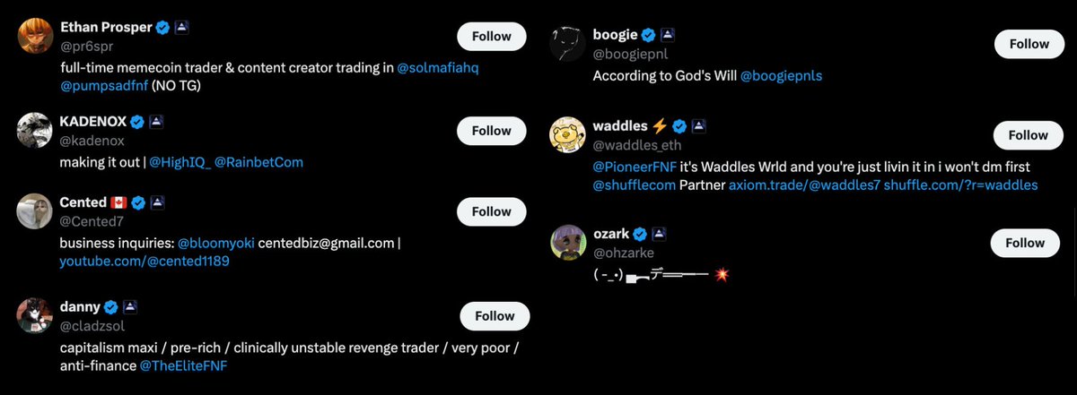 Good question. 

Who would've asked for this feature right? 25 Multi Wallets? 

Perhaps the countless scammers / serial deployers, proudly affiliated with Axiom and flaunting its badge.

Axiom was also partnered with one of the most notorious X hackers, Chef Jerry. Known for