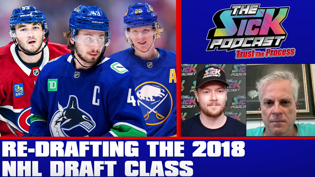 🚨New Episode🚨

Simon "Snake" Boisvert and <a href="/GaumondShayne/">Producer Shayne</a> discuss:

🔵Re-draft of the 2018 class
🔵Question of the day
🔵Snake's Hot Take
🔵&amp; more!

Full pod👇
Watch: youtu.be/lrezIlxmsoE
Listen: traffic.megaphone.fm/SICMED84439195…

#thesickpodcast