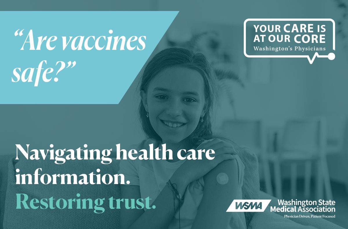 WSMA_update's tweet image. Studies have repeatedly found no credible link between life-saving childhood vaccines and autism, and research confirms vaccines are safe &amp;amp; effective. Talk to your child&apos;s physician with questions and read more from @AmerAcadPeds: bit.ly/47z7Qsn. #YourCareisAtOurCore