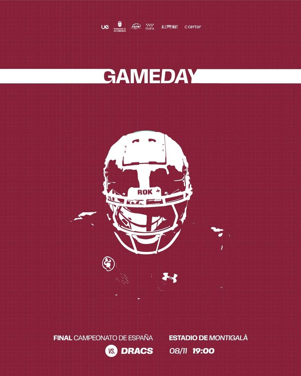 Los Knights estrenarán la temporada disputando la #Final de la #CopaEspaña en Badalona 🍒🔥
 
💀⚔️#NeverSayDie 🍒🏈#AlwaysForward 
#gameday #finaldecopa #fefaspain