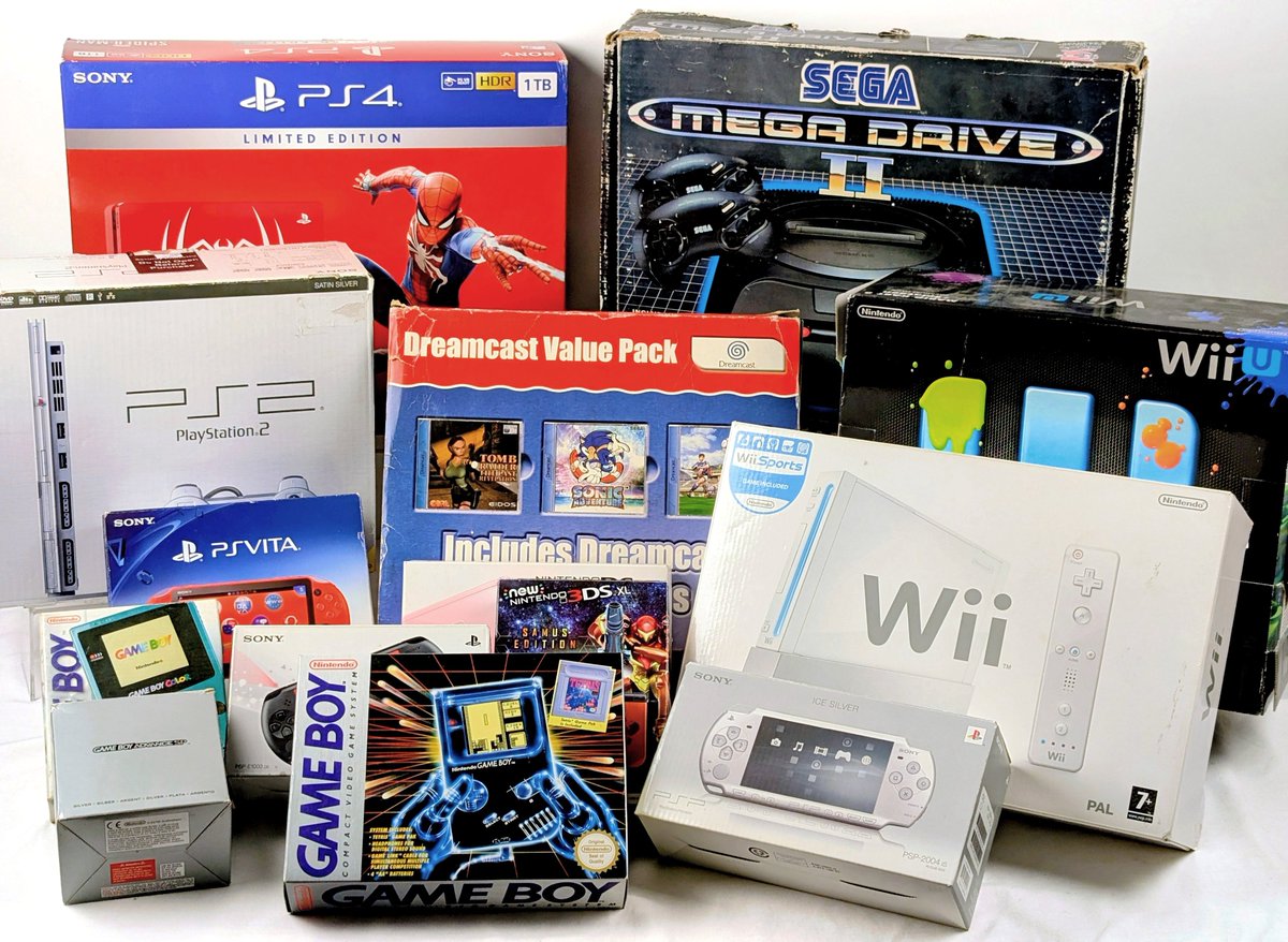 🕹️🎮👾 MASSIVE collection of retro and modern video game consoles spanning all eras and brands coming up in our Vintage and Collectable Toys auctions, starting next week! 👾🎮🕹️

Don't miss out! Register to bid now at beestonauctions.co.uk

#retro #gaming #consoles