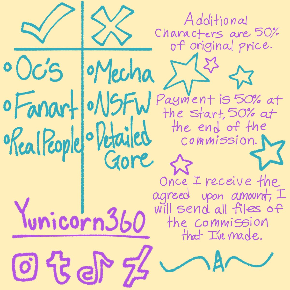 yunicorn360's tweet photo. I'm reopening my commissions again! Hopefully this actually gets some interest! #commissions #commissionsopen #comissionme #artistsontwitter #commissionart https://t.co/enJF2U8TxD