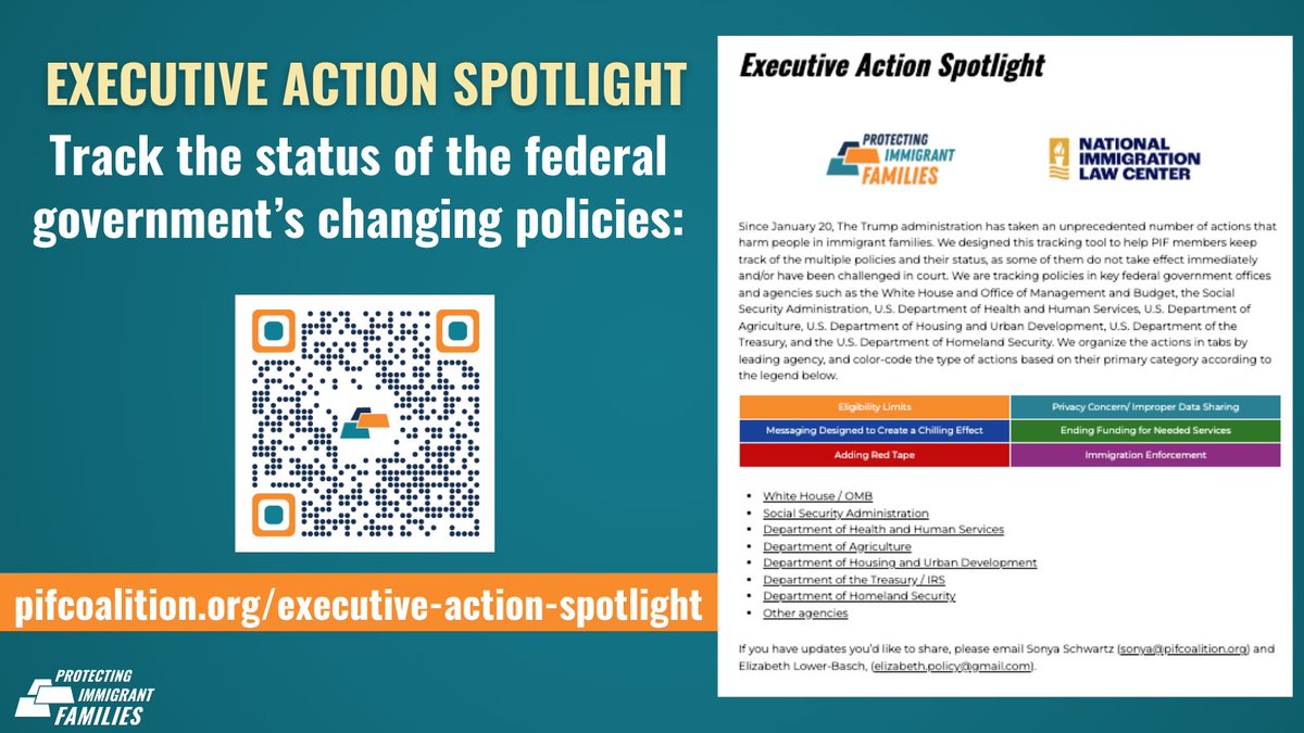 PIFCoalition's tweet image. Last week, the USDA Food and Nutrition Service published guidance on the #SNAP restrictions based on immigration status that were included in the &quot;Big Beautiful Bill.&quot; Learn more about the updates in our Executive Action Spotlight: pifcoalition.org/toolkits/execu…