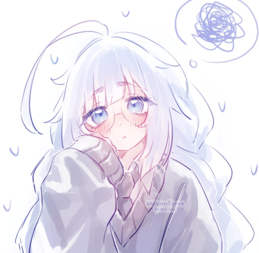 Been wanting to draw my oshis for a while, but brainstorming ideas have been really hard lately 💦