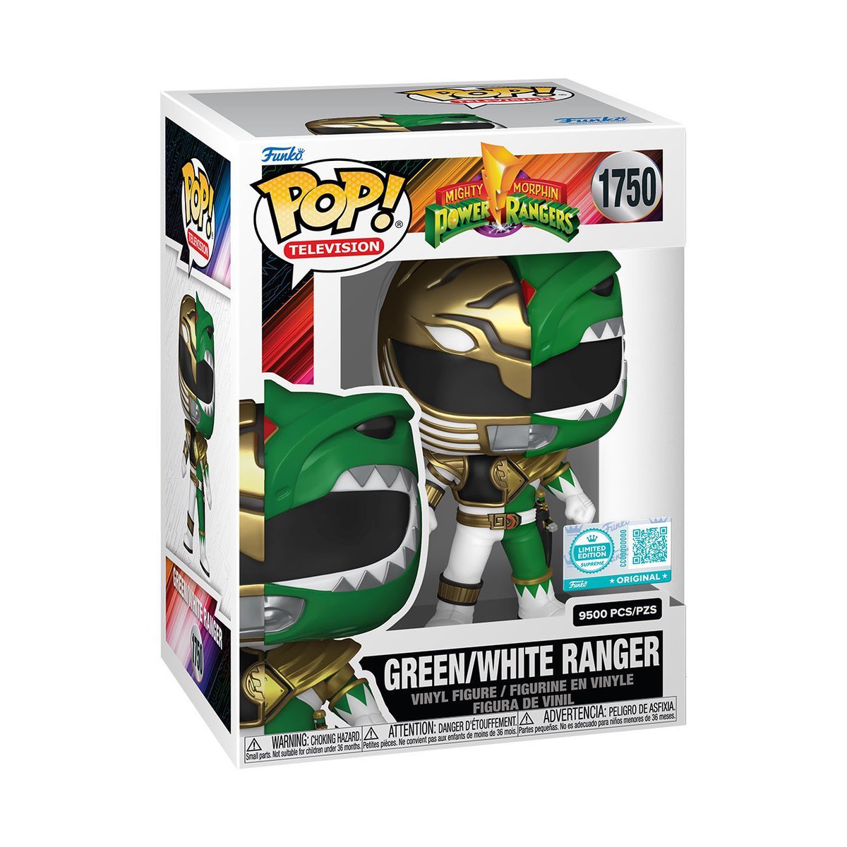 LEFunkoDB's tweet image. 044: Green/White Ranger Funko POP! - 1/9,500

Release: 09/10/25

Limited Edition, 9,500 Pieces Only (Supreme)

Entertainment Earth Exclusive

#Funko #FunkoPOP #LimitedEdition #PowerRangers