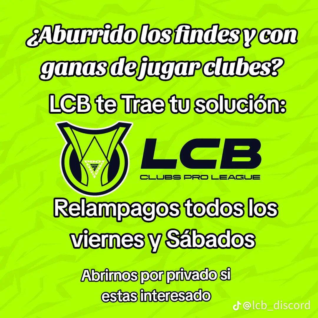 LCB CLUBES PRO tweet media