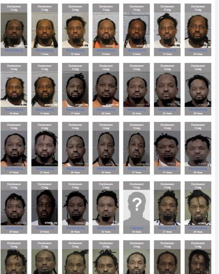 Craig got arrested for his 51st time yesterday.
They let him out today.