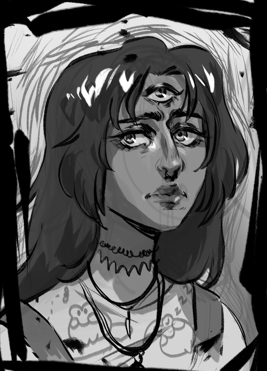 Sketch from a few months back of the girly