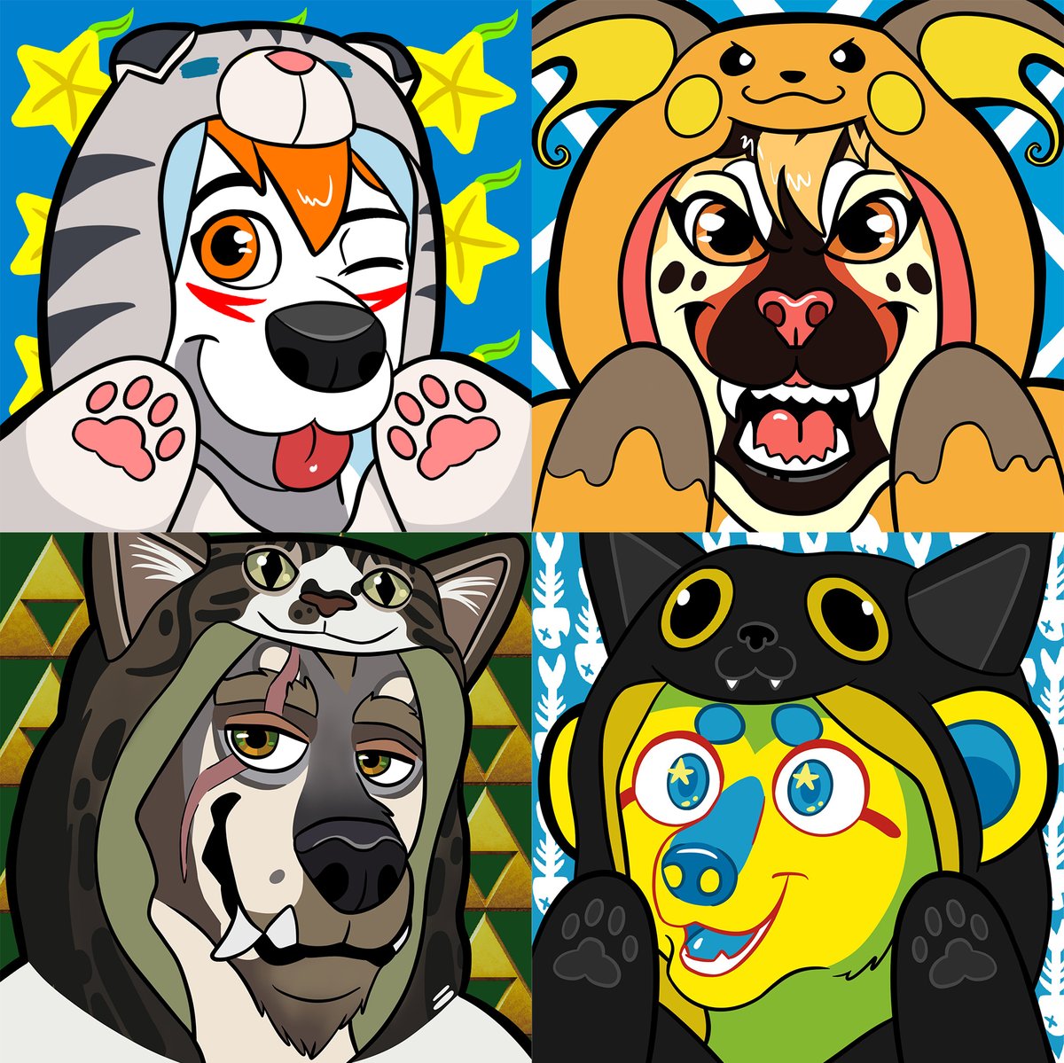 Would love to draw more of these!! They've been so much fun to do. Retweets really do help small artists :') Only $25 each!