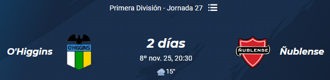 JTorres_OHi's tweet photo. Datos Claves #Fecha27 ⚽️🇨🇱
🇧🇼(3° - 47 pts.) 🆚 🇹🇹(10° - 30 pts.)
- Últimos 12 partidos con #OHiggins en calidad de local: 4 PG, 5 PE y 3 PP ante #Ñublense
- Este 2025 #OHiggins de local: 7 PG, 4 PE y 1 PP. #Ñublense de visita: 4 PG, 3 PE y 6 PP.
#VozDeportiva
#OHigginsTotal https://t.co/TfytCeXkik
