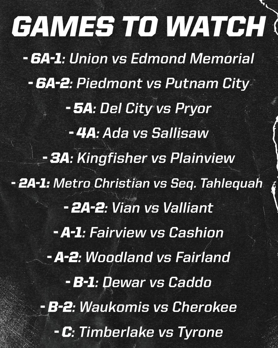 Oklahoma HS Football tweet media