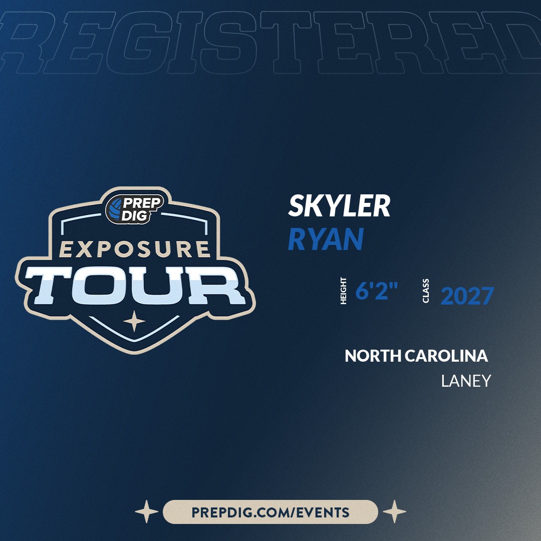 PrepDigVA's tweet photo. Welcome Class of 2027 Skyler Ryan (@SkylerRyanVB) of Laney to the @PrepDigVA Showcase on December 20th @ Richmond Volleyball Club. 

🔥🏐 #PDExposureTourVA 🏐🔥

Register NOW! 👇  https://t.co/RL4oDtZJce https://t.co/1GJNfABQuD