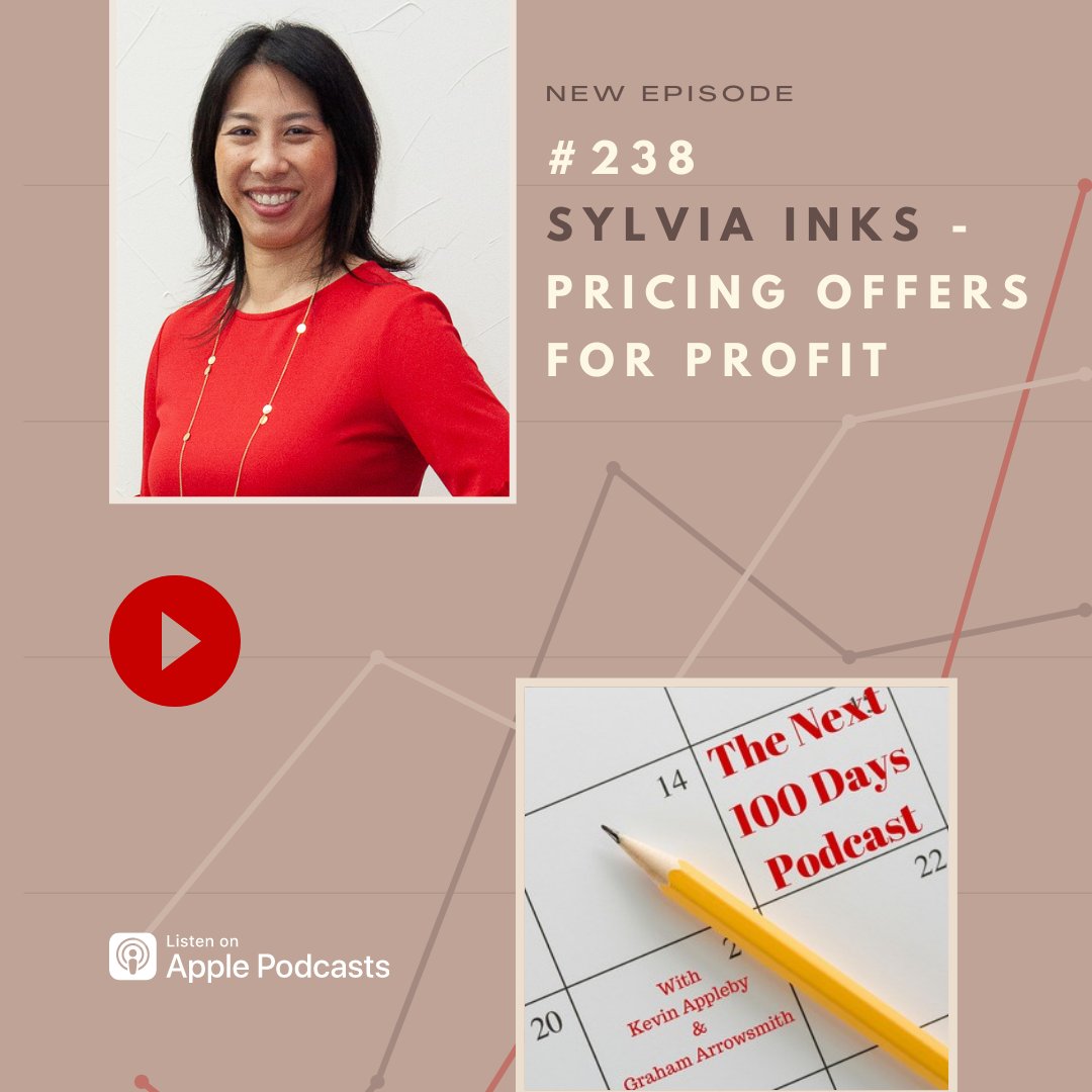 Needs help to achieve your financial goals in your business? Check out The Next 100 Days podcast. I share financial advice for business owners on how to manage money and price your products and services. #entrepreneur #podcast #finance@jkevinappleby 
apple.co/3kkRqcI?utm_ca…