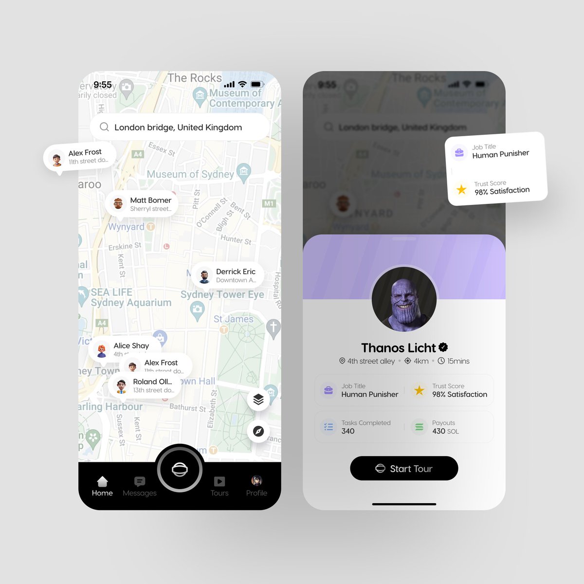 Snippets from a virtual experience project I'm working on 🫰🏼