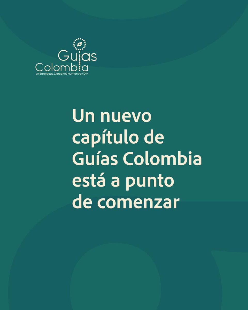 ¡Nuestro propósito y principios se mantienen firmes y vigentes! 

Nos adaptamos a los retos actuales que requiere la adopción de conductas empresariales responsables y atentas a los derechos humanos en Colombia, en la región y el el mundo.

Muy pronto lo sabrás…

 #Empresas
