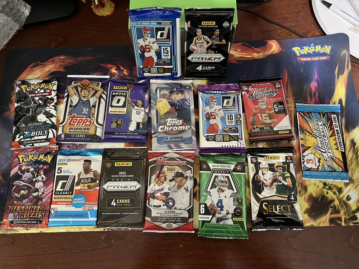 <a href="/cardrestocks/">Flip</a> <a href="/TokeOak/">TokeOak</a> <a href="/juice8ox/">Juice8ox Wrld</a> <a href="/scot8133/">scot813</a> <a href="/BigTexB00/">BigTex</a> <a href="/MisterIUFan/">Mitch Kramer</a> <a href="/SlovasRR/">Stanley</a> <a href="/OzunaEnjoyer/">Ozuna Enjoyer</a> <a href="/truechamp7/">Jason Jackson</a> <a href="/LunchBox_Cards/">LunchBox Cards</a> <a href="/JungleCollector/">Nima G</a> Nothing better than seeing a RAK box at the house waiting for you! Can’t believe the packs in this! Flip you truly give so much to CR. 2019-20 clearly donruss! 🔥 hobby packs &amp; the best retail you can find &amp; top level TCGs, 🍒 on top w/ donruss hobby and WNBA logo. 15 pks! 😳🤩