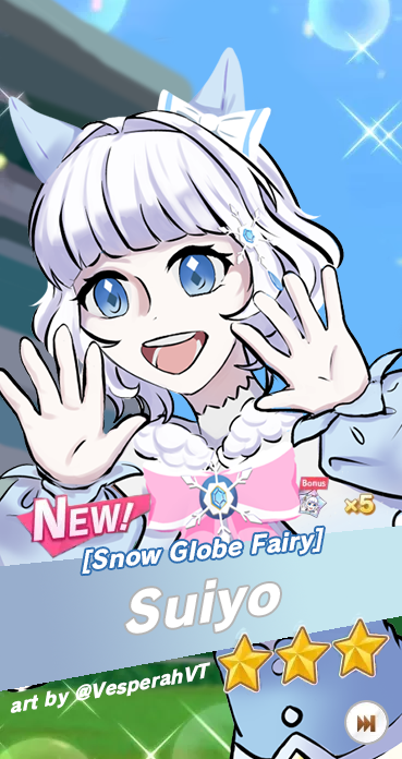 it took all of my carats, but I finally pulled my oshi

happy birthday, <a href="/suiyodayo/">suiyo ❄️ EN/JP VTuber</a>! 

art by the talented <a href="/VesperahVT/">Vesperah 📚🌻 SmolTalk Host ✧.*</a>