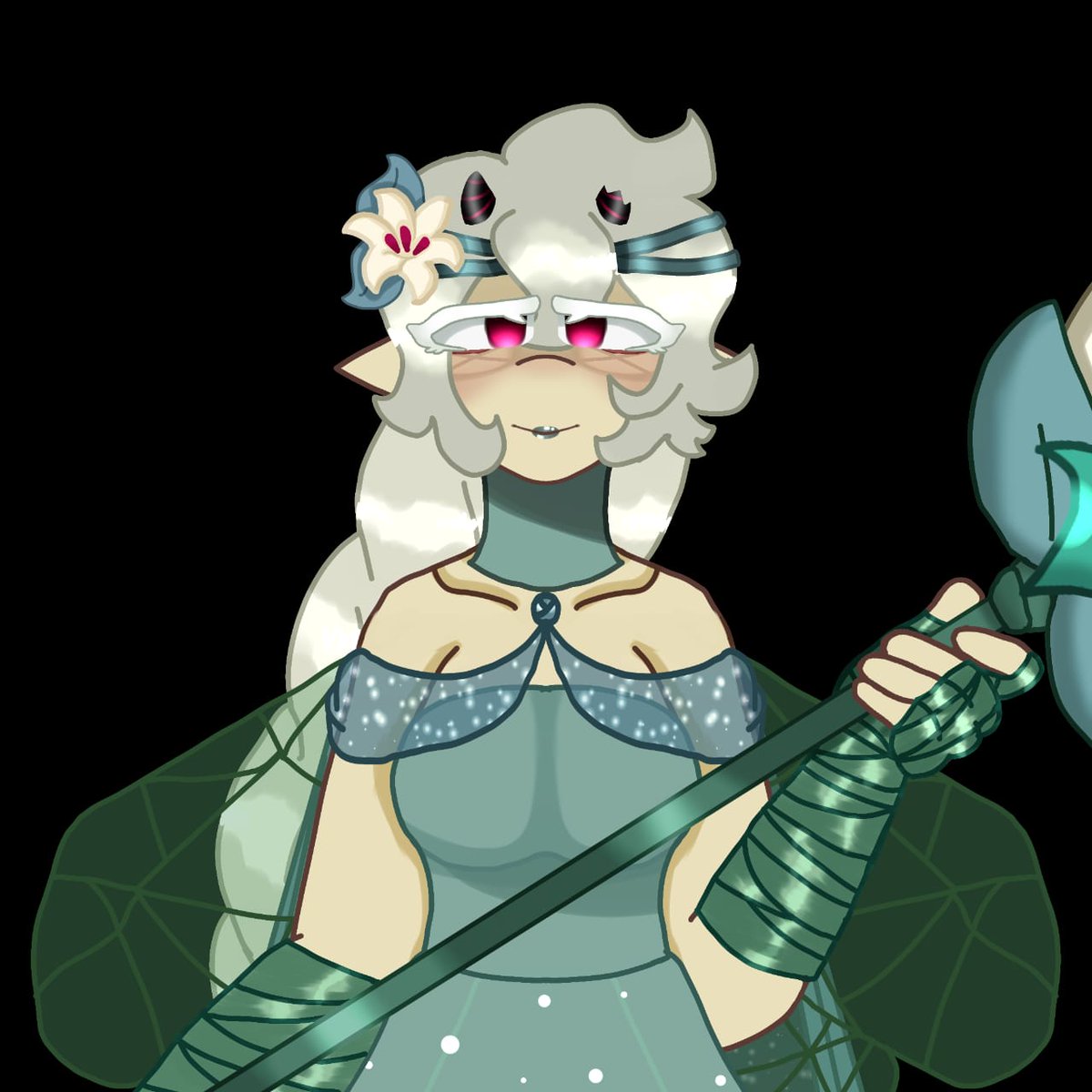 Shadowvanillian's tweet image. White Lily (this my first post/Está é a minha primeira postagem :3)