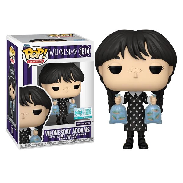 LEFunkoDB's tweet image. 047: Wednesday Addams (Piranhas) Funko POP! - 1/9,500

Release: 16/10/25

Limited Edition, 9,500 Pieces Only (Supreme)

Amazon Exclusive

#Funko #FunkoPOP #LimitedEdition #Wednesday