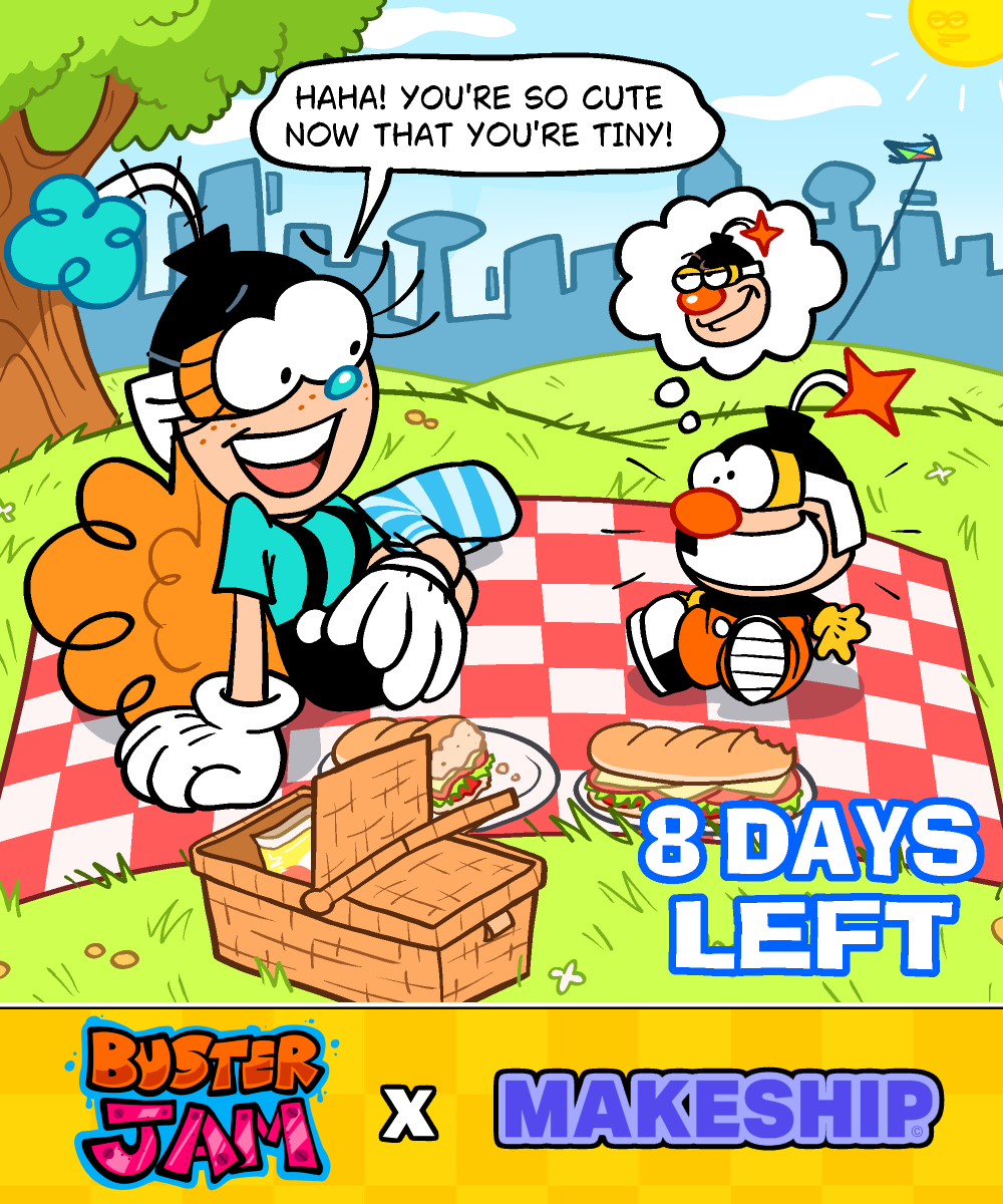 Buster JAM! | TALLGLASS tweet media