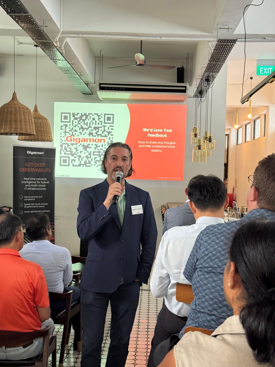 🍸Gigamon executive events stirred up more than just drinks. Across high tea and gin tastings, we explored how #AI is reshaping #cybersecurity and why #metadata is key to uncovering the insights to boost efficiency and resilience. Learn more: ow.ly/rbZU30sR3qH