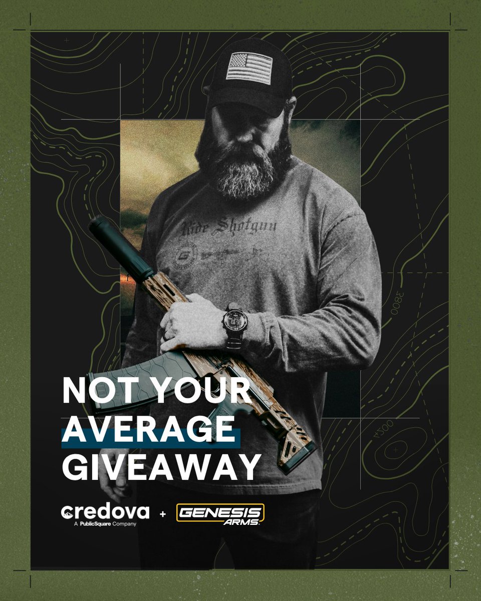 🚨 GIVEAWAY 🚨
One-of-one Tiger Stripe Gen-12 
America’s Shotgun.
\Credova x <a href="/genesisarmsllc/">genesisarms</a>.

Enter on IG:
👉 instagram.com/credova_us/
👉 instagram.com/genesisarms/

Follow + tag + share the pinned post.
Visit IG for more details.