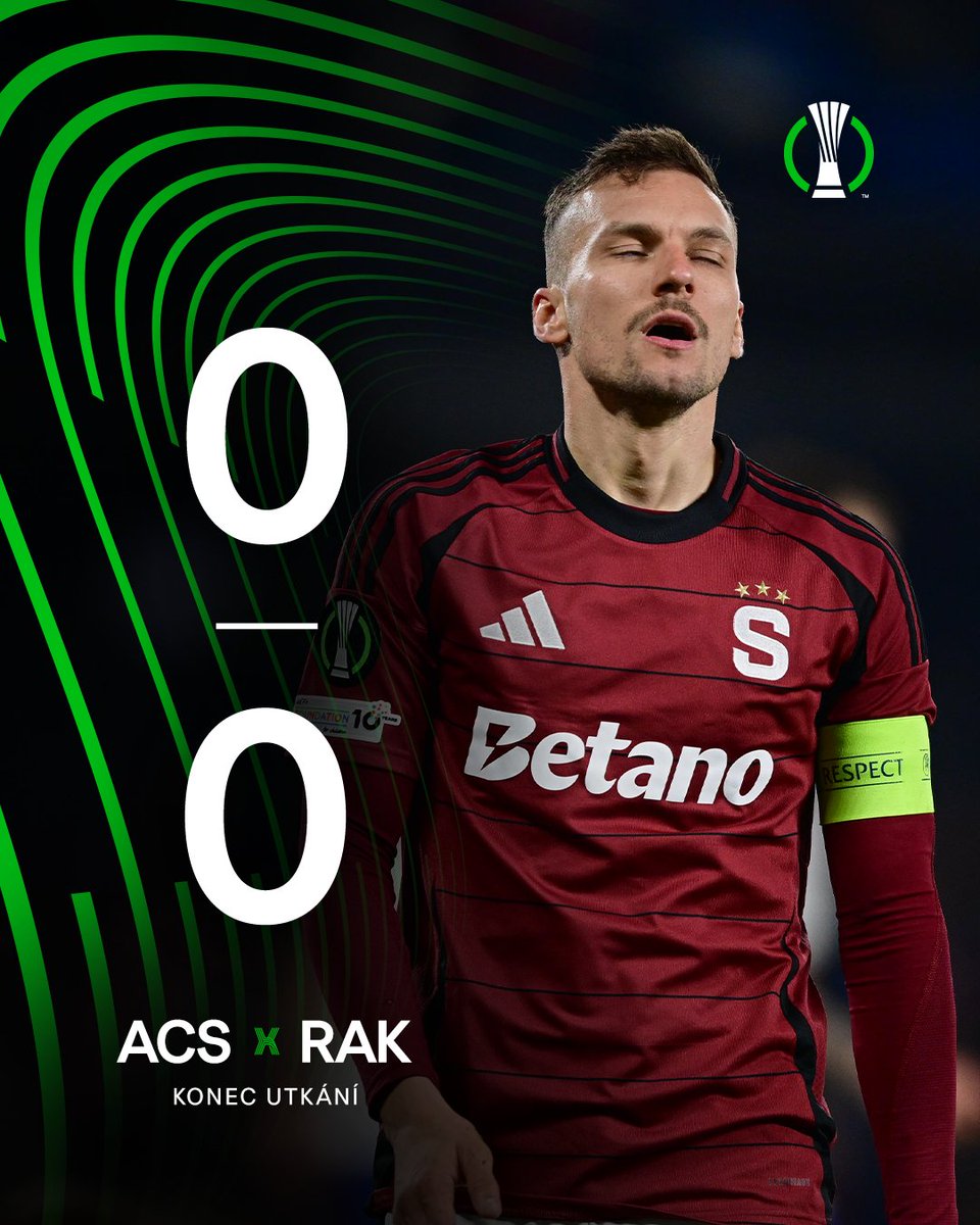 LES RÉSULTATS EN CONFÉRENCE LEAGUE 🏁

Le Sigma s'impose en Arménie et regagne en Europe pour la première fois depuis 2018 ! 🥳

Le Sparta encore décevant. Sans idée, le club de la capitale ne prend qu'un point. 😐