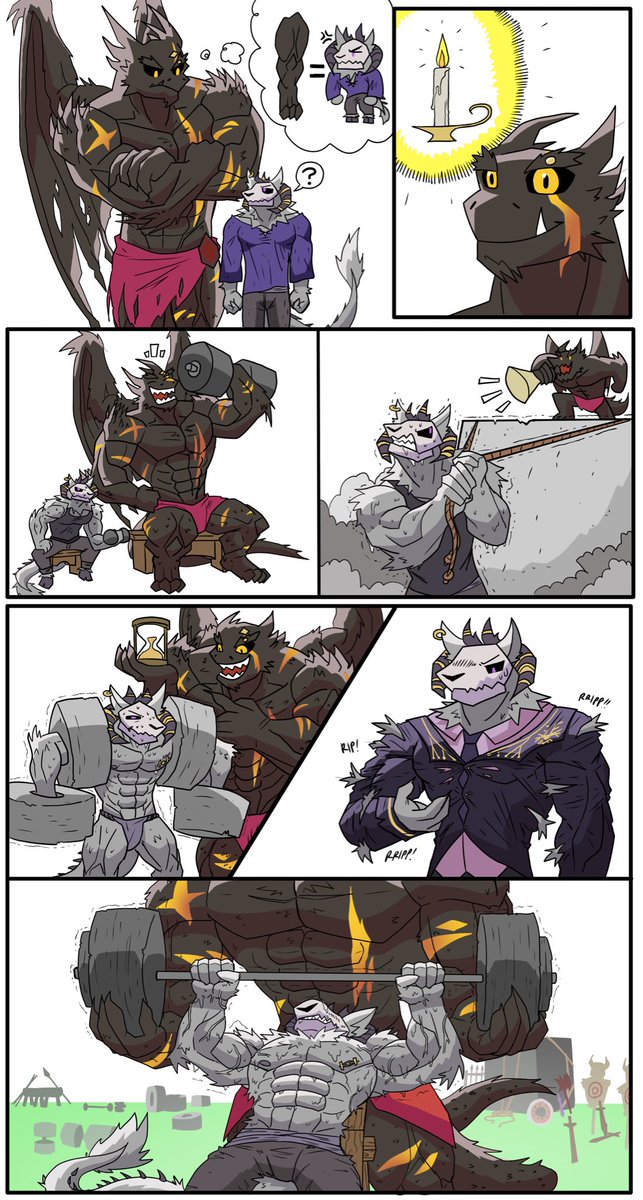 Baradragonborn's tweet image. Putting the whole training series here…