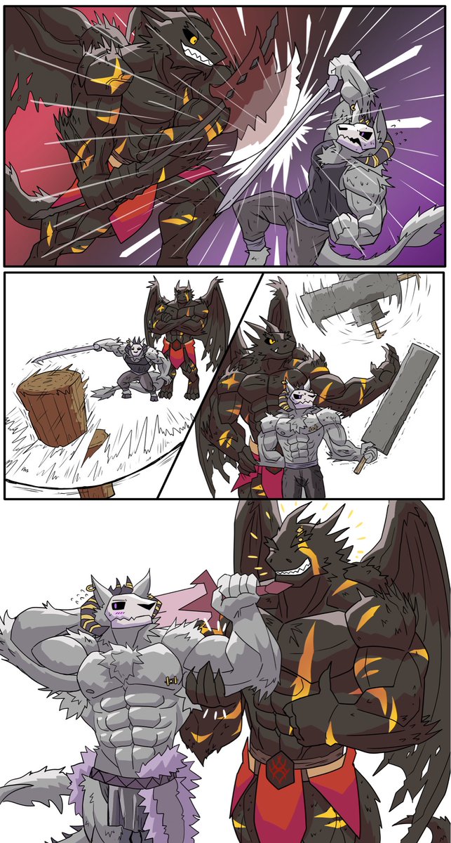 Baradragonborn's tweet image. Putting the whole training series here…