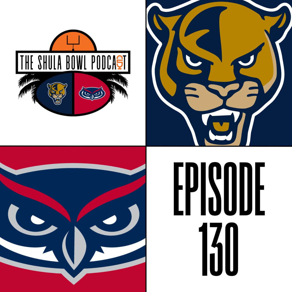 ShulaBowlPod's tweet image. We're Back To Saturday Football!

Episode 130 drops TOMORROW at 10am, as we go over Florida Atlantic's home matchup against Tulsa and FIU's road contest against MTSU. 🏈

Be sure to catch it over at @5ReasonsSports on X and YT!

#FIU | #PawsUP | #FAU | #WIP