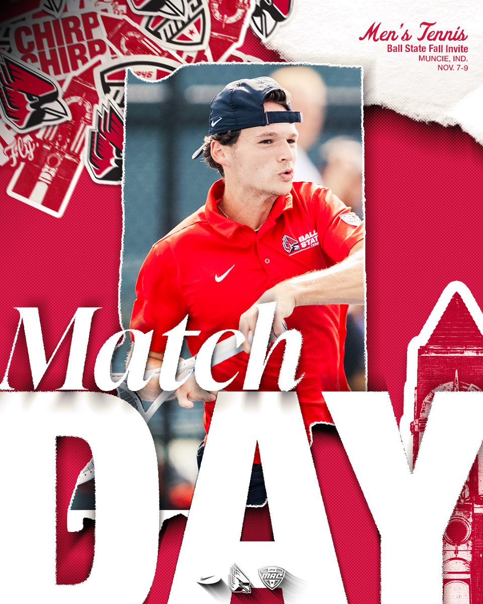 🎾IT'S MATCH DAY

🎾Ball State Invite
🗓️Nov. 7-9
📍Muncie, Ind. | 1st Serve Muncie
⏲️8 am ET 
🎾Featuring Xavier, Dayton, IU Indy, Bellarmine and Butler
