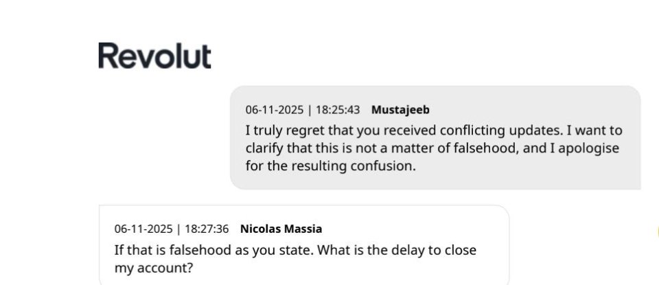 nickmassia's tweet photo. @withmazar @RevolutApp @revolutsupport https://t.co/EwiSRJPxTJ